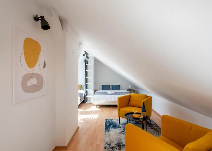 2-level With Large Balcony * Prague